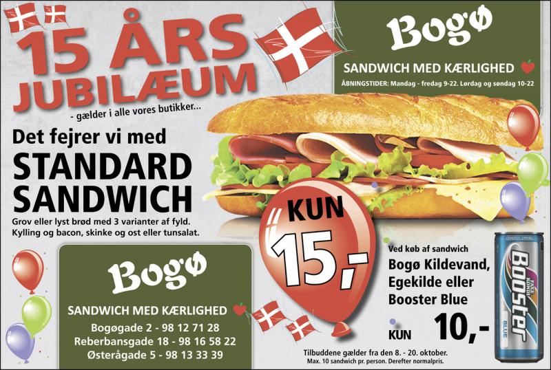 Bogø 15 år Bogø 15 år